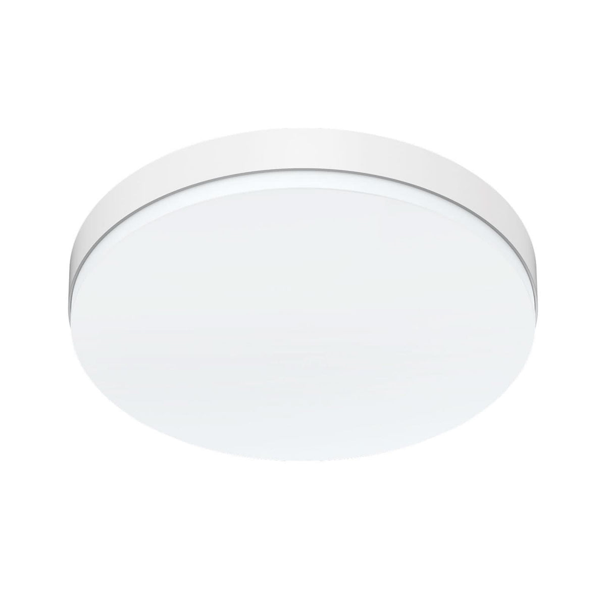 Plafonnier d'extérieur LED Decko 10/15/18/25 W, blanc, Ø 27,5 cm, IP54