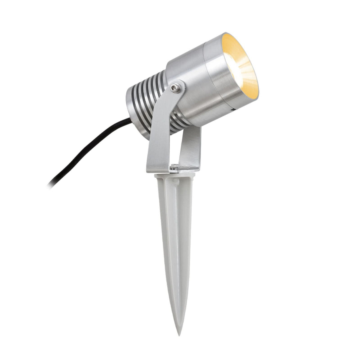 Spot à piquer d'extérieur LED PC671002 en aluminium, Ø 7,5 cm
