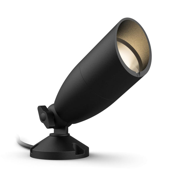 Borne lumineuse d'extérieur LED Ground, noir, hauteur 20,2 cm, IP65