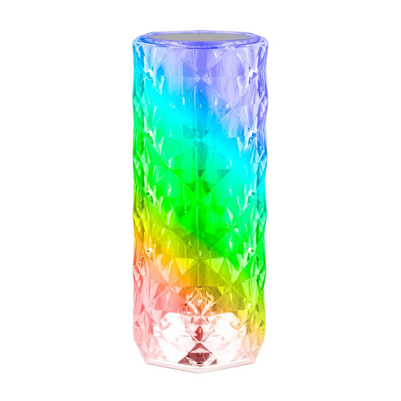 Lampe à poser d'extérieur LED rechargeable 7463010, transparent, Ø 9 cm, IP44