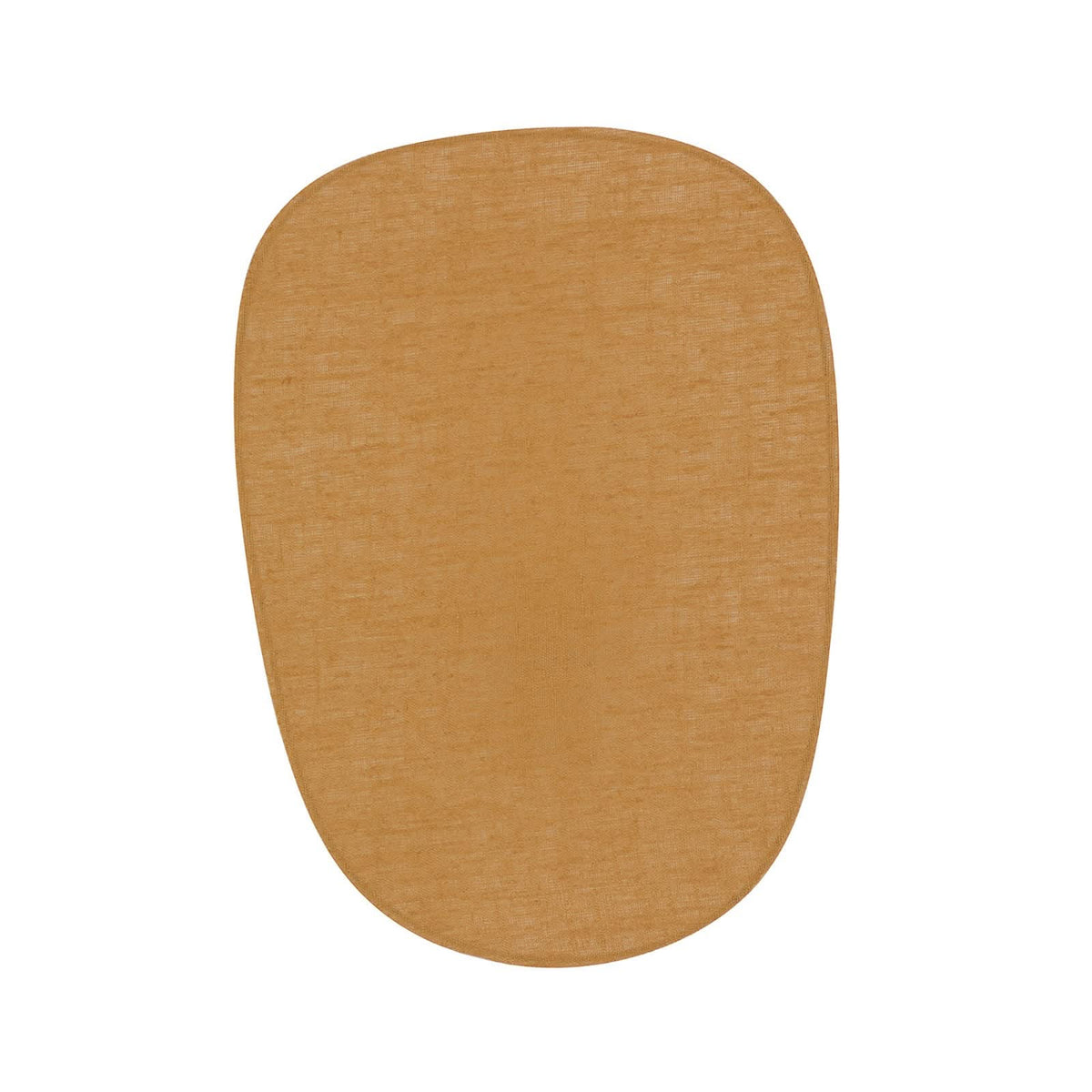 Applique murale Screen 70's en tissu, jaune, hauteur 40 cm
