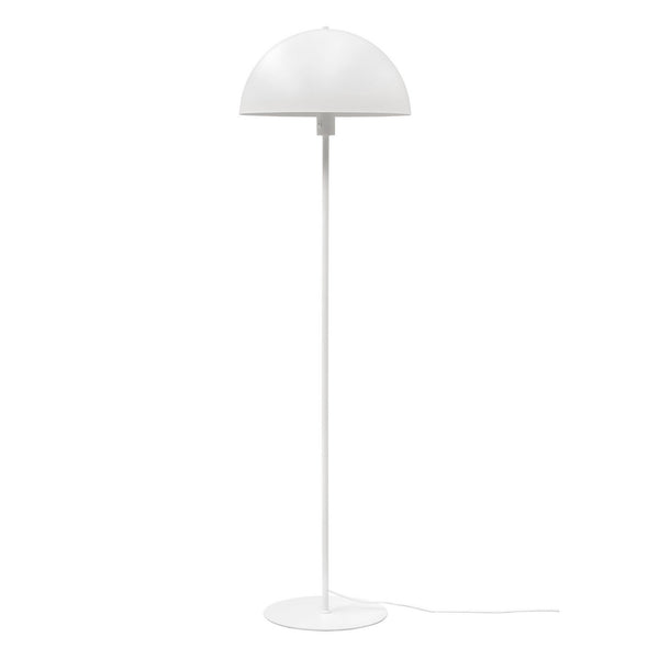Lampadaire Stockholm en métal, blanc, hauteur 140 cm
