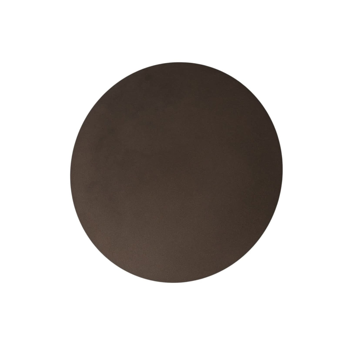 Applique murale Luna en acier, marron, 3 lumières, Ø 30 cm