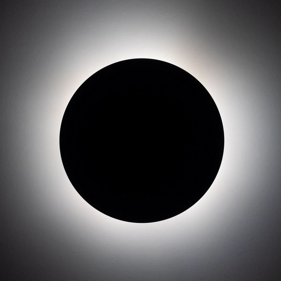 Applique murale Luna en acier, marron, 3 lumières, Ø 30 cm