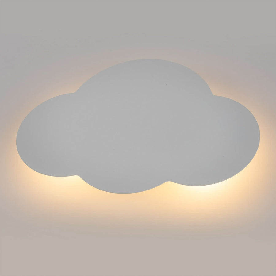 Applique murale Cloud en acier, blanc, 2 lumières