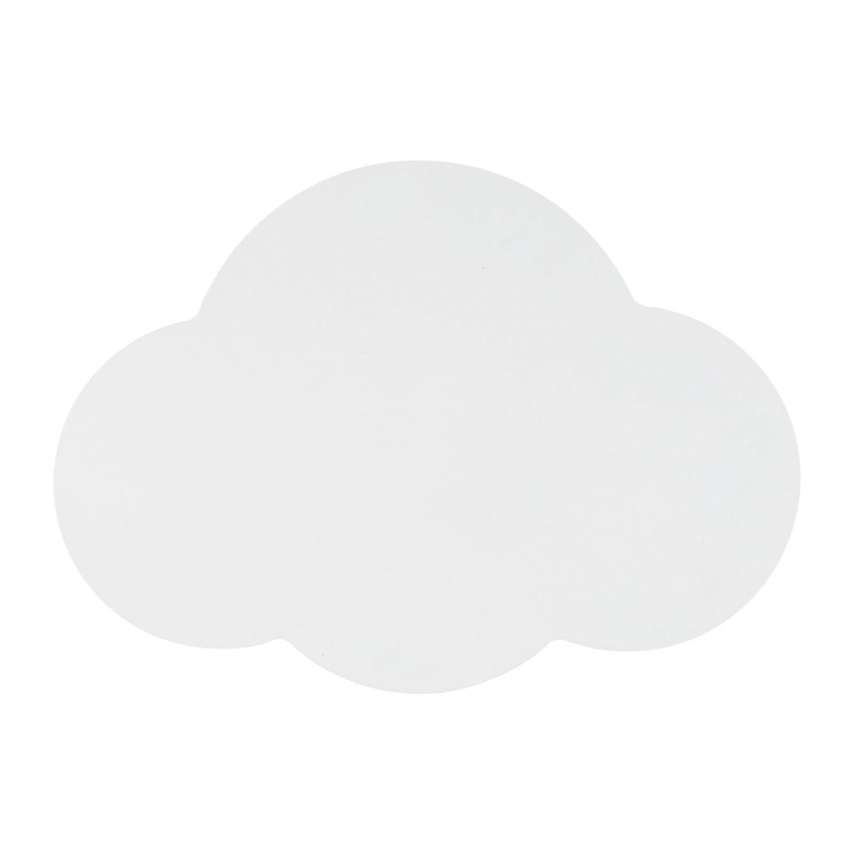 Applique murale Cloud en acier, blanc, 2 lumières