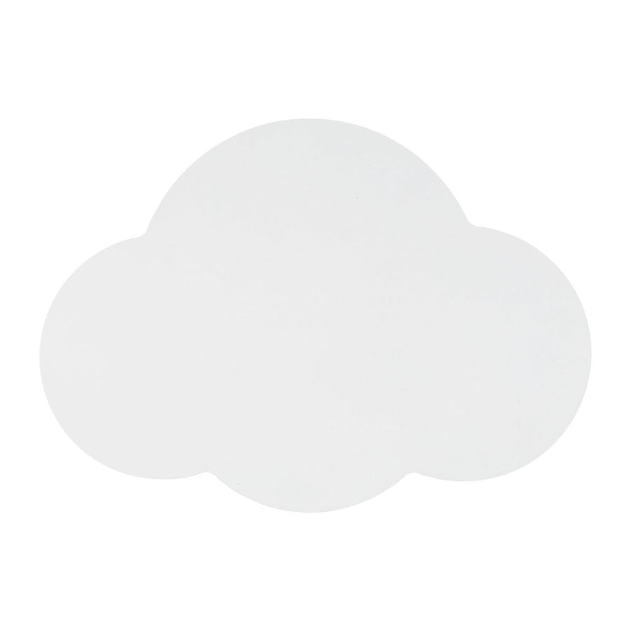 Applique murale Cloud en acier, blanc, 2 lumières