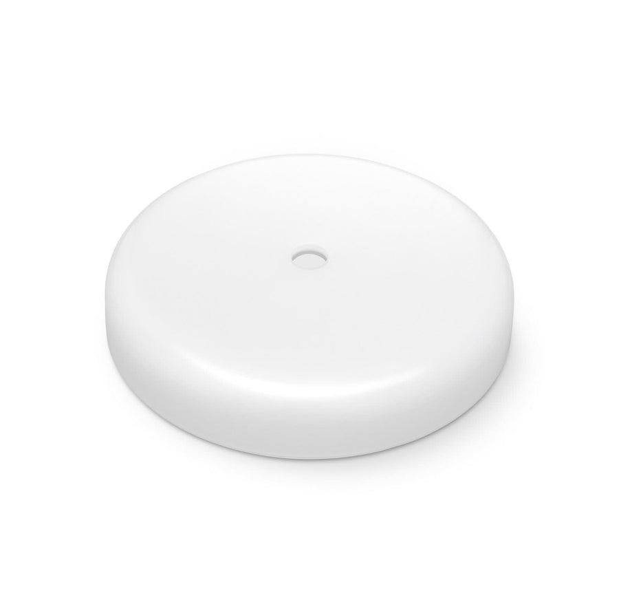 Lampe à poser d'extérieur LED rechargeable Trip en verre, rouge foncé et blanc mat, Ø 17 cm, IP44