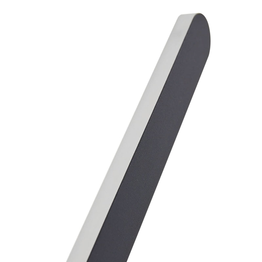 Applique murale LED Borian, noir, hauteur 40 cm