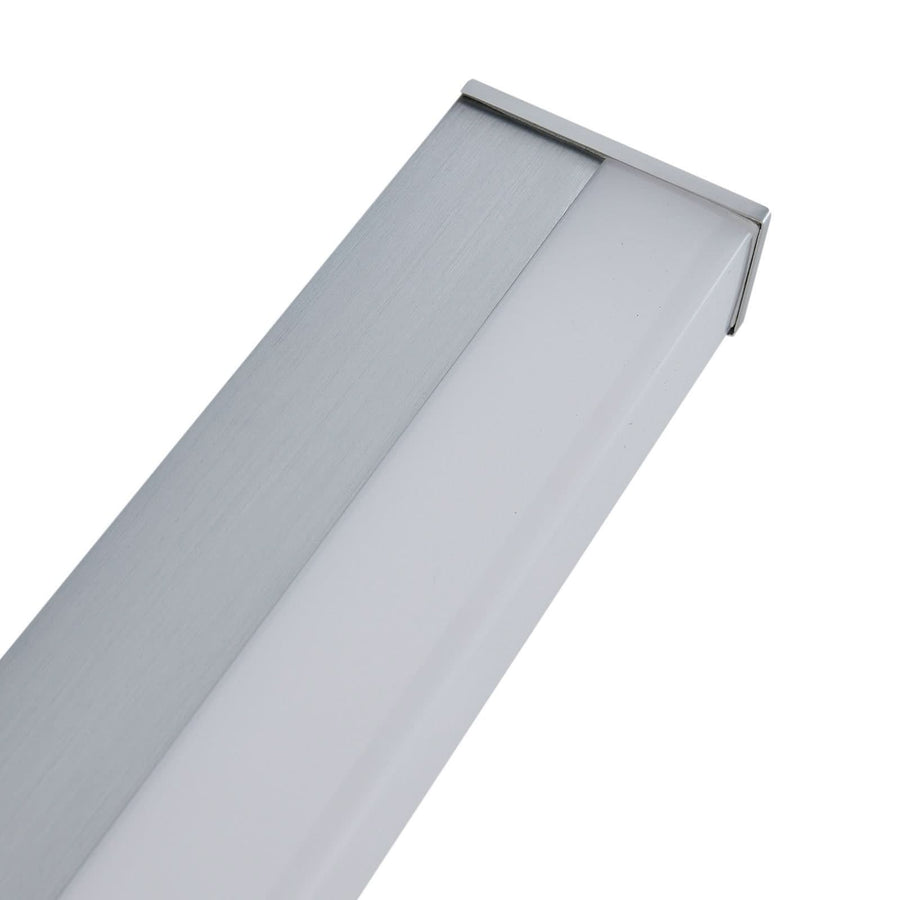Applique murale LED Philippa en aluminium, blanc, hauteur 4 cm, IP44