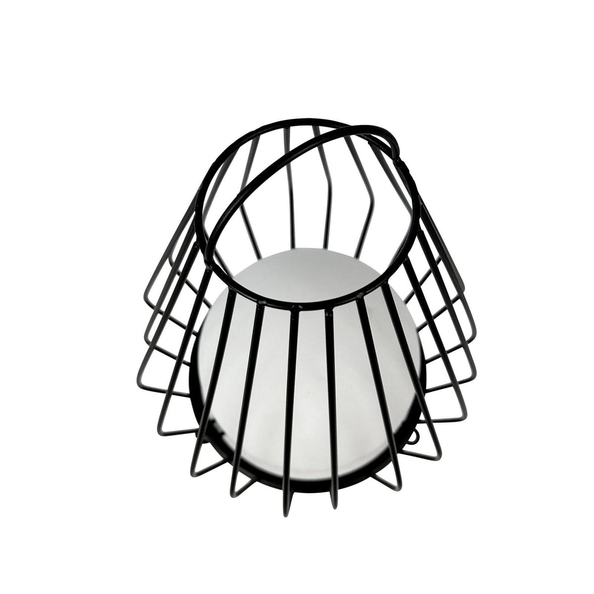 Lampe à poser d'extérieur LED rechargeable Evesham en métal, noir, Ø 18 cm, IP54