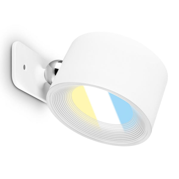 Applique murale LED rechargeable Tari, blanc, hauteur 4,5 cm