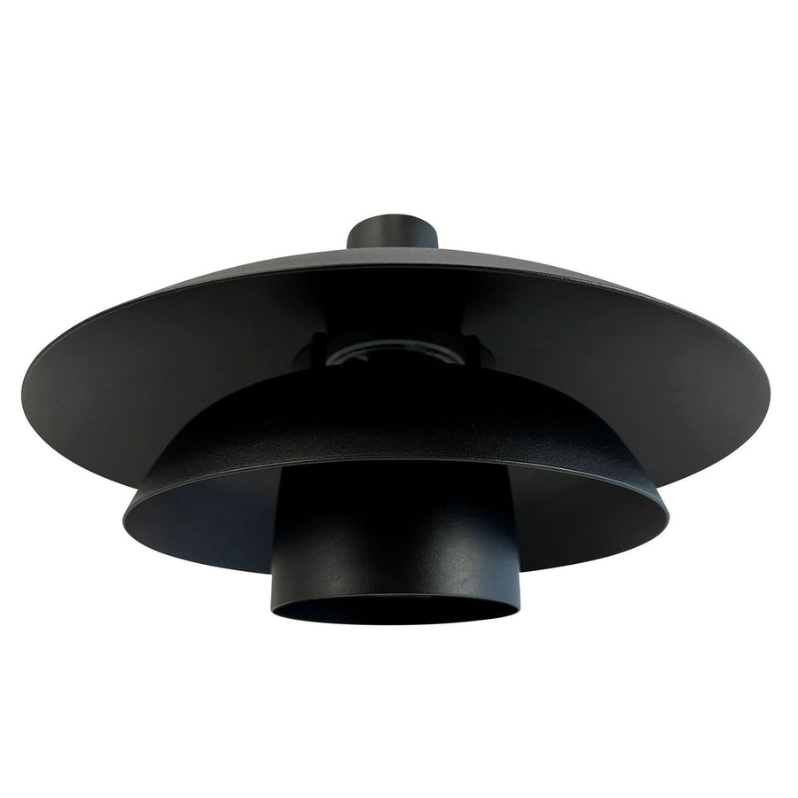 Applique d'extérieur Morph en métal, Ø 30 cm, IP44