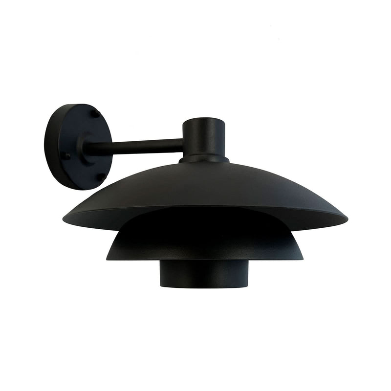 Applique d'extérieur Morph en métal, Ø 30 cm, IP44