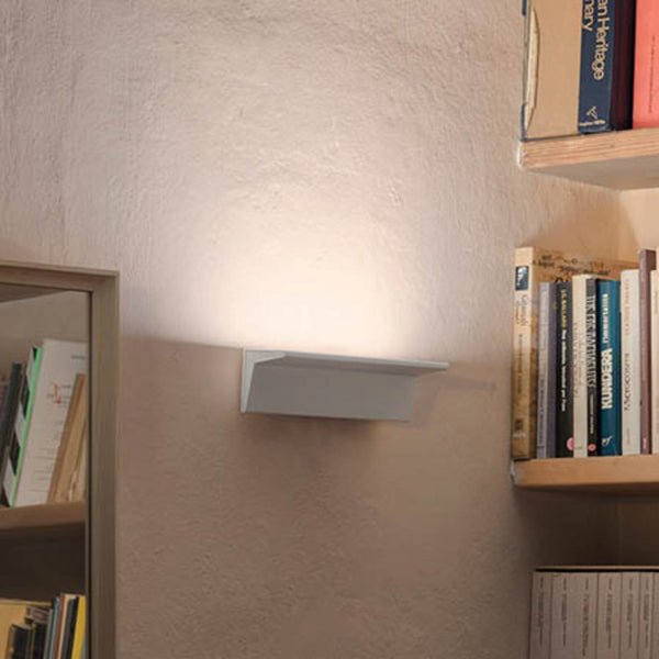 Applique murale LED Zena en aluminium, blanc, hauteur 7 cm, 2700 K