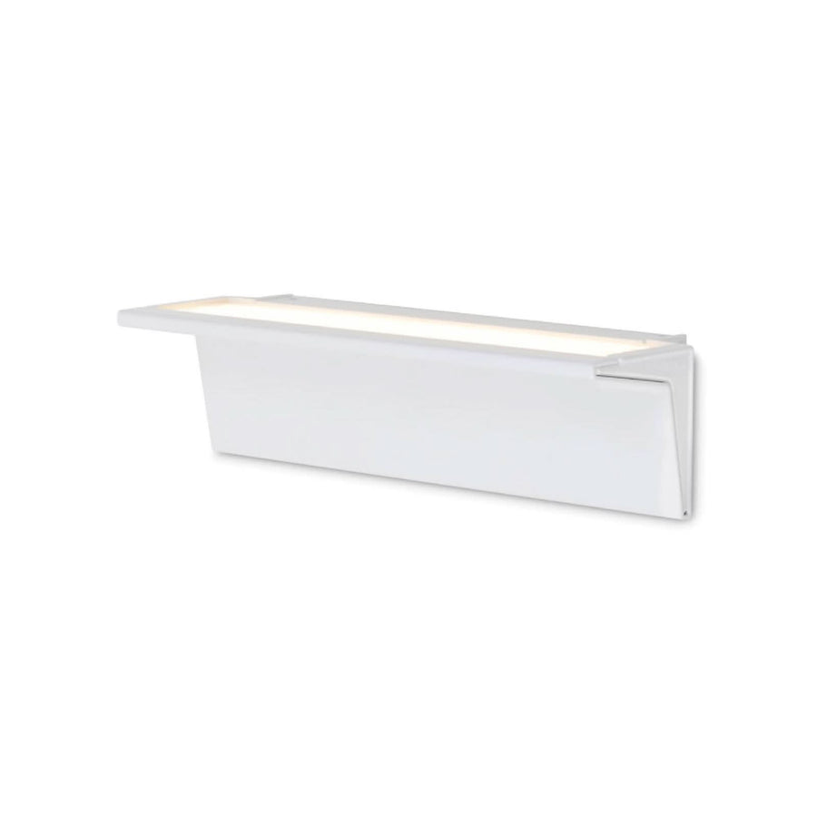 Applique murale LED Zena en aluminium, blanc, hauteur 7 cm, 3000 K
