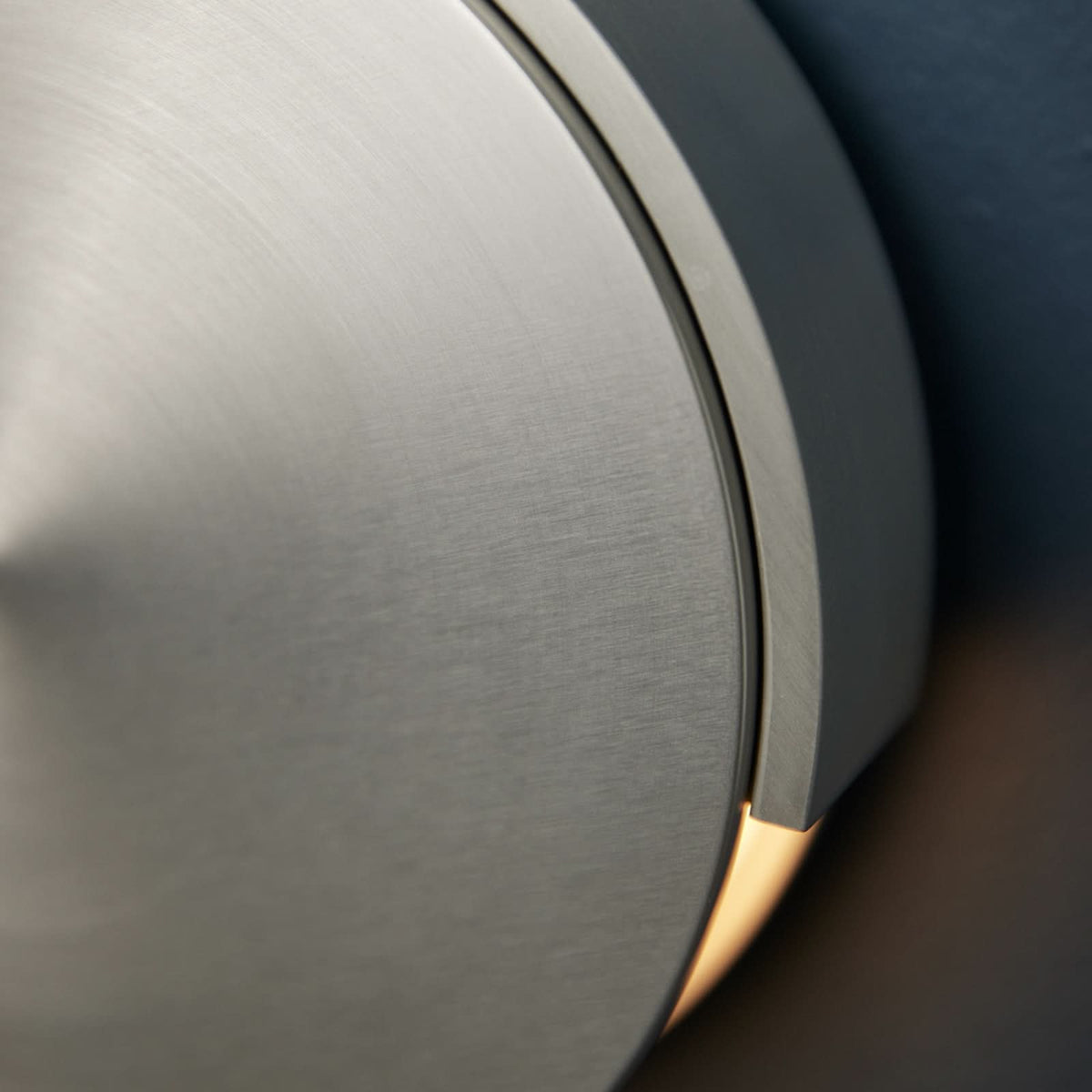 Applique murale Rotate en métal, aluminium brossé, 2 lumières, Ø 15 cm