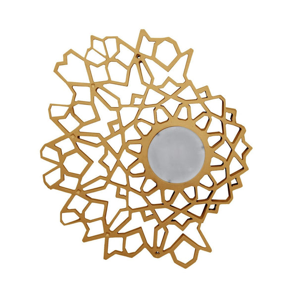 Applique murale LED Notredame, doré, hauteur 63 cm, 3000 K