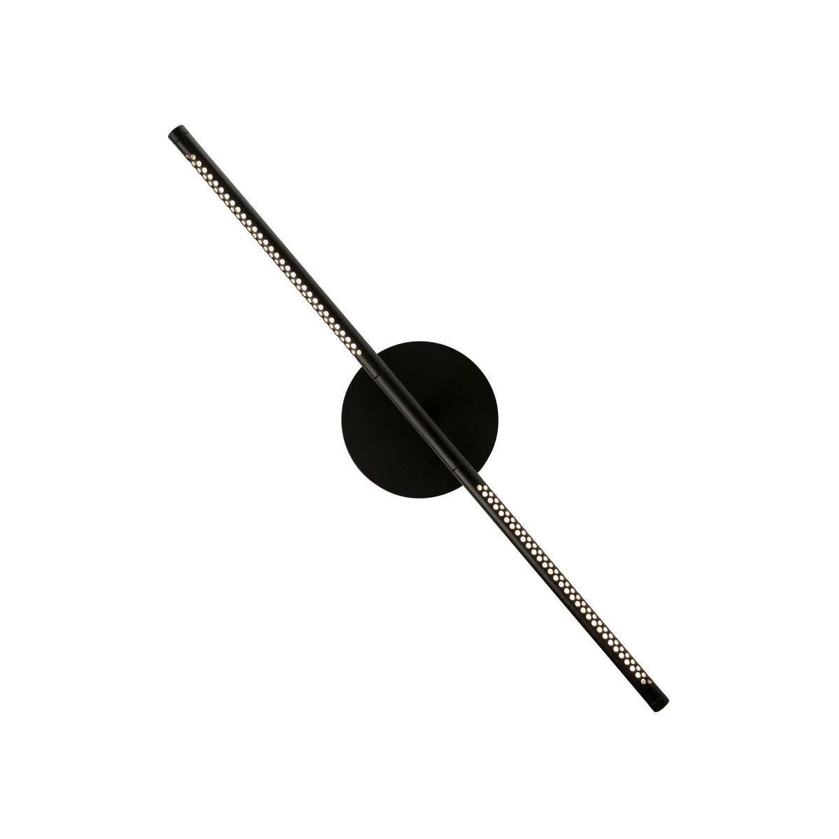 Applique murale LED Omni en aluminium, noir, 2700 K, 17 W
