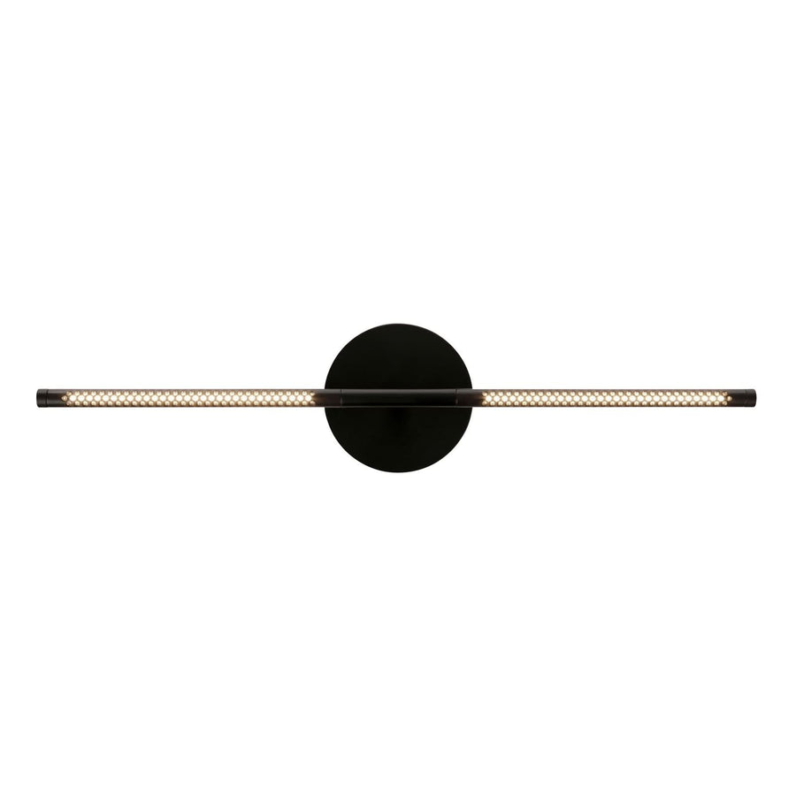 Applique murale LED Omni en aluminium, noir, 2700 K, 17 W