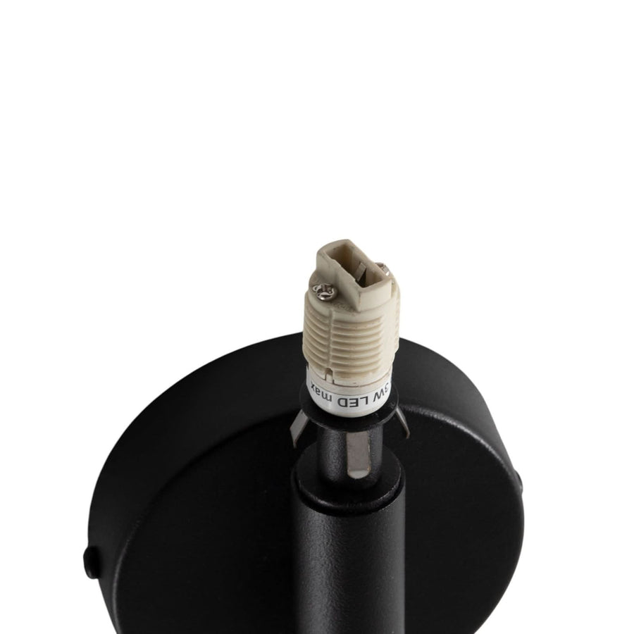Applique murale Sopel Lux en verre, doré et noir, 2 lumières, hauteur 38 cm