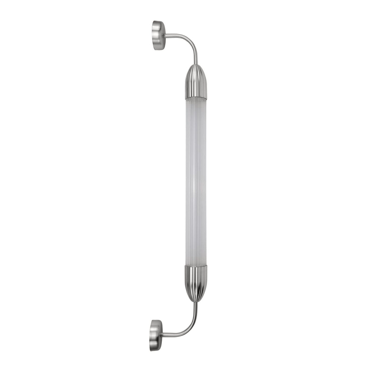 Applique murale Lemon Squeeze en verre, blanc, 15 W, longueur 94 cm