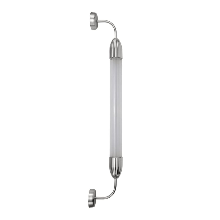 Applique murale Lemon Squeeze en verre, blanc, 15 W, longueur 94 cm