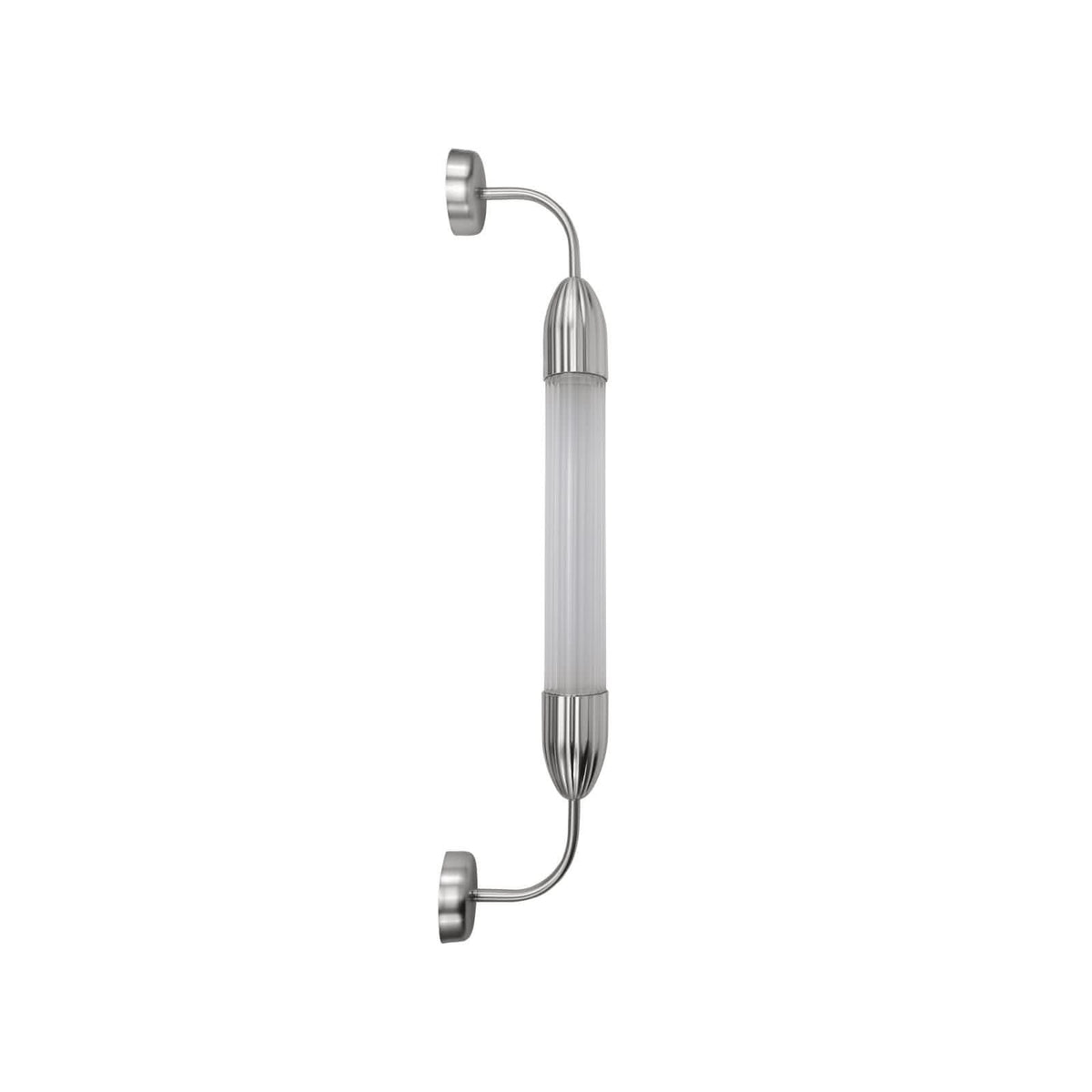 Applique murale Lemon Squeeze en verre, blanc, 15 W, longueur 77 cm