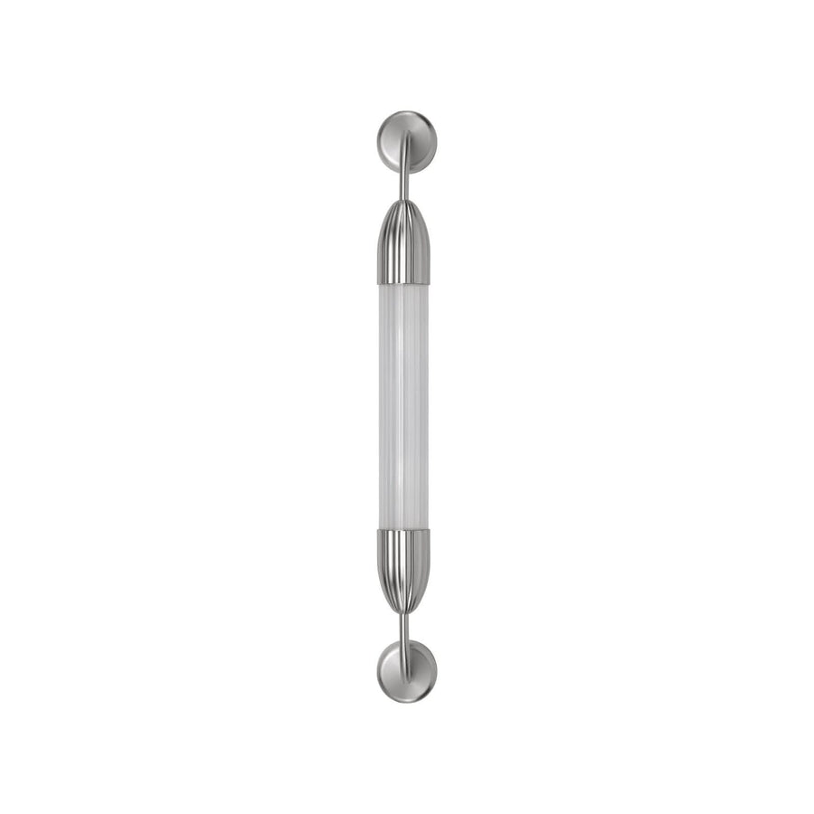 Applique murale Lemon Squeeze en verre, blanc, 15 W, longueur 77 cm