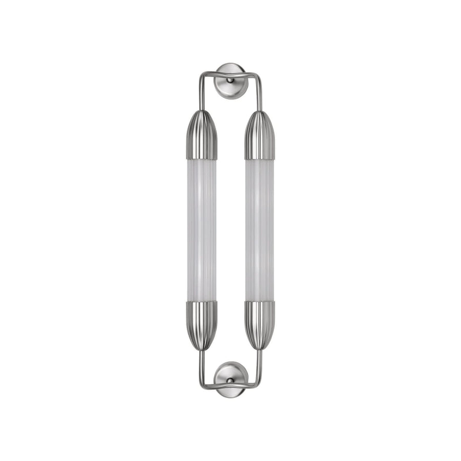 Applique murale Lemon Squeeze en verre, blanc, 2 lumières, 15 W, longueur 77 cm