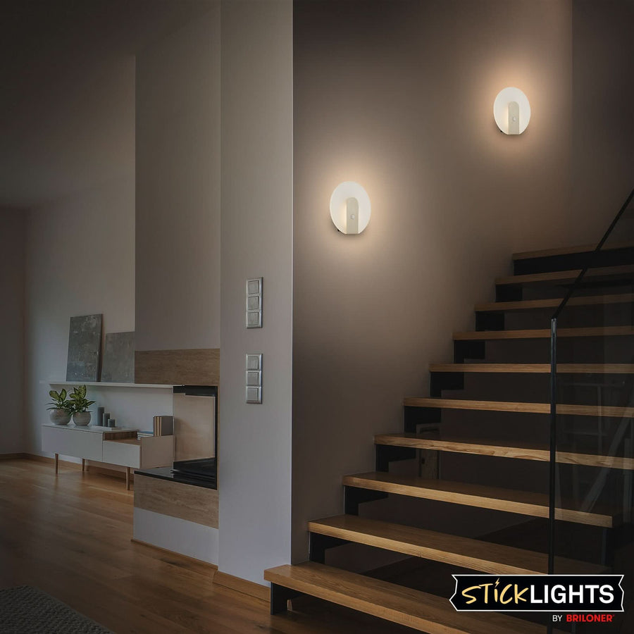 Applique murale LED rechargeable Taro en métal, doré, Ø 15 cm