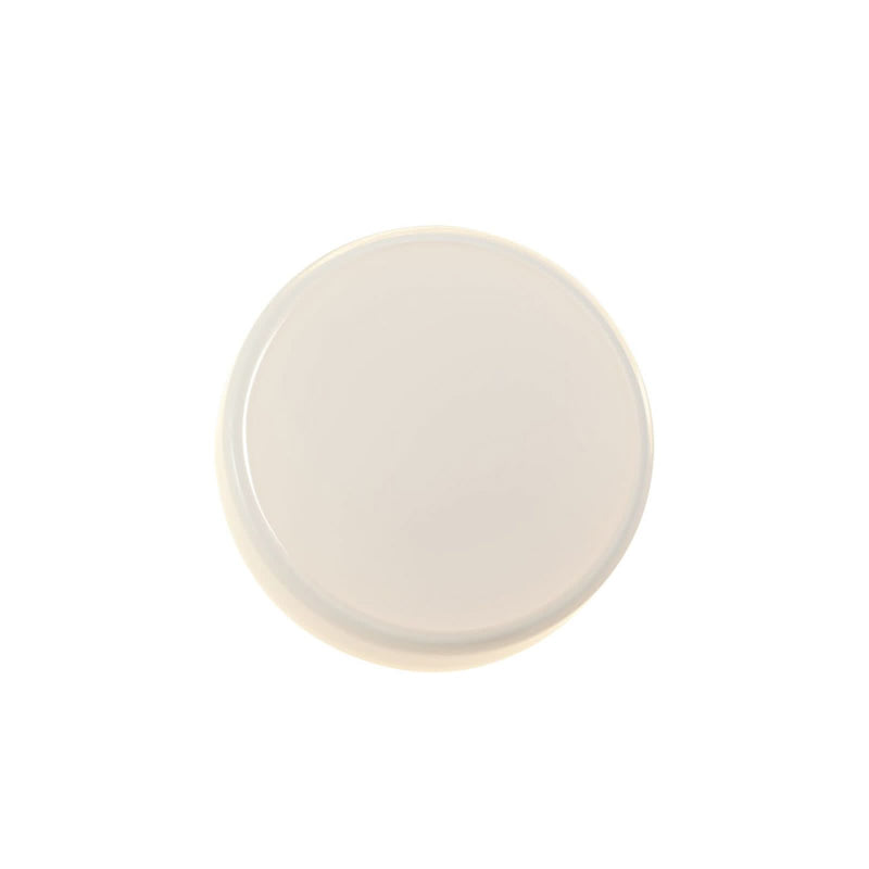 Applique murale LED Caramel en verre, blanc et noir, Ø 22 cm