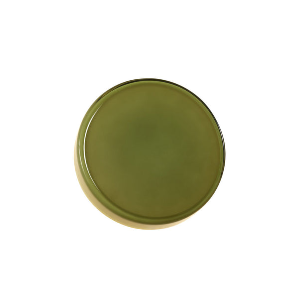 Applique murale LED Caramel en verre, vert et noir, Ø 22 cm