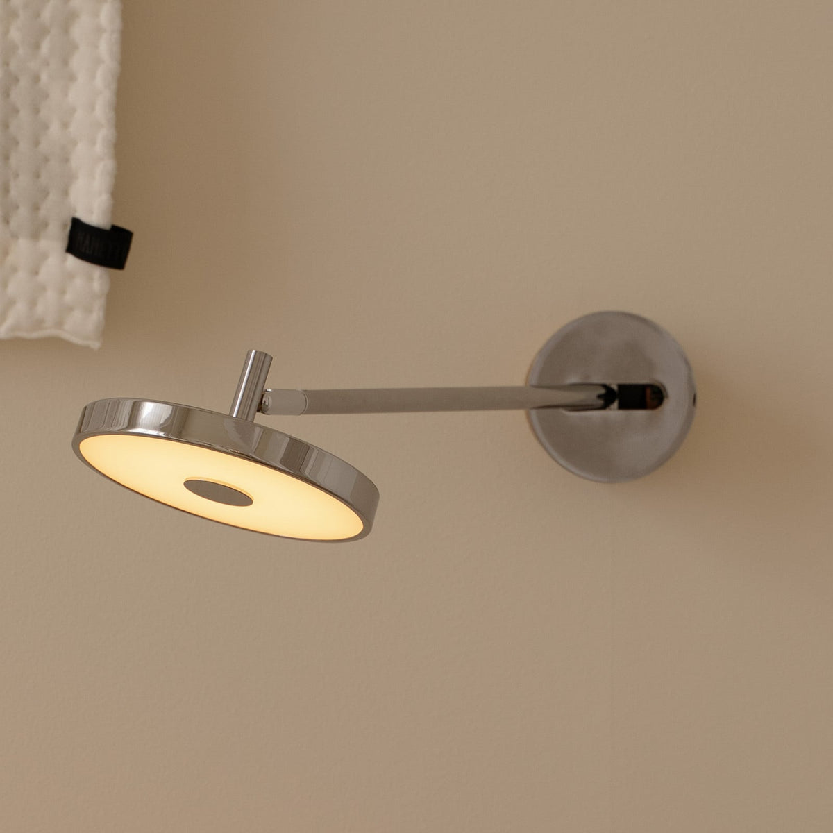 Applique murale LED Asteria Long HW en aluminium, Ø 15 cm