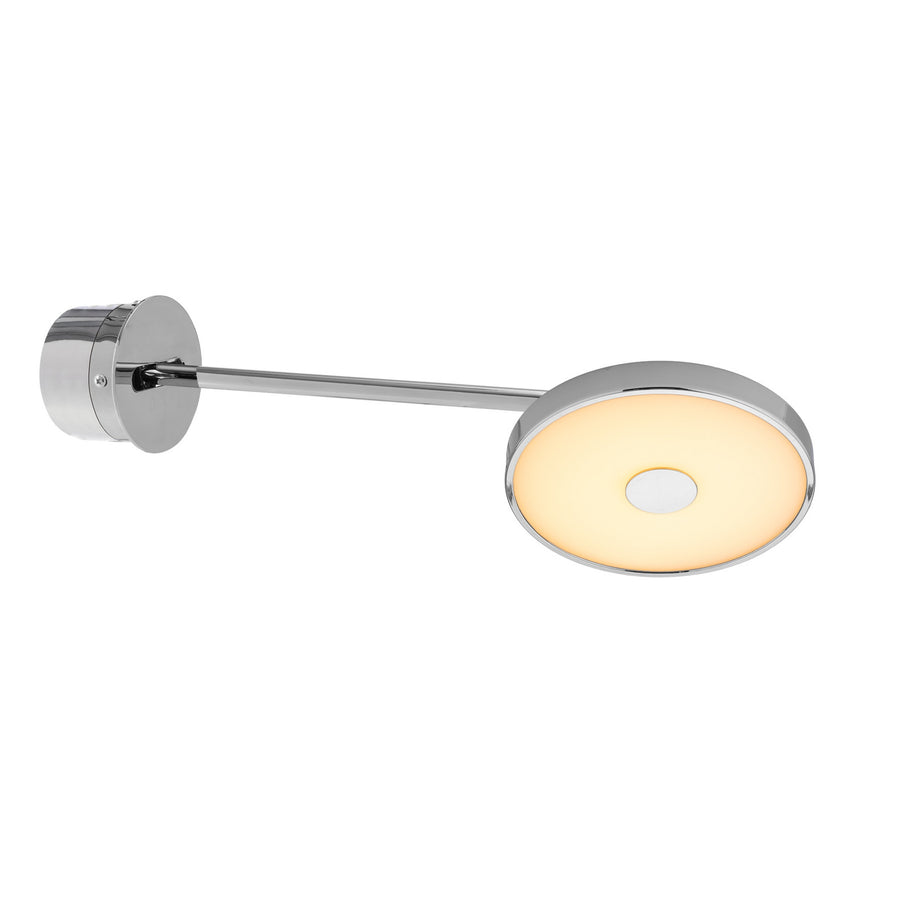 Applique murale LED Asteria Long HW en aluminium, Ø 15 cm