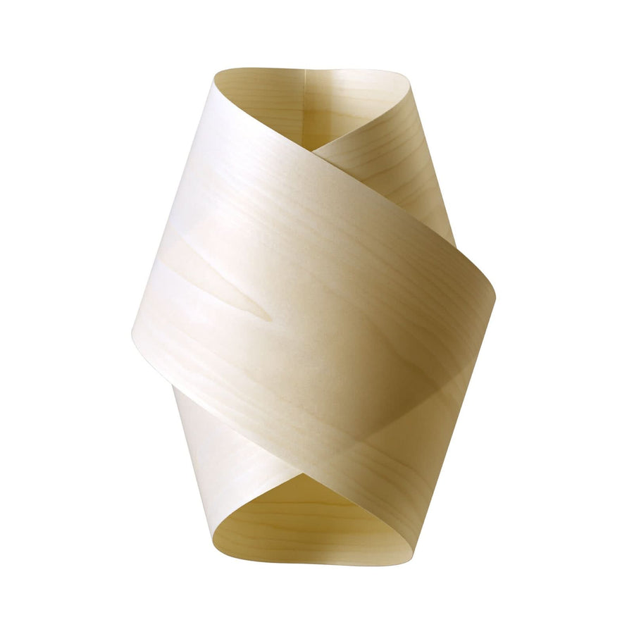 Applique murale Orbit en bois, ivoire, hauteur 26 cm
