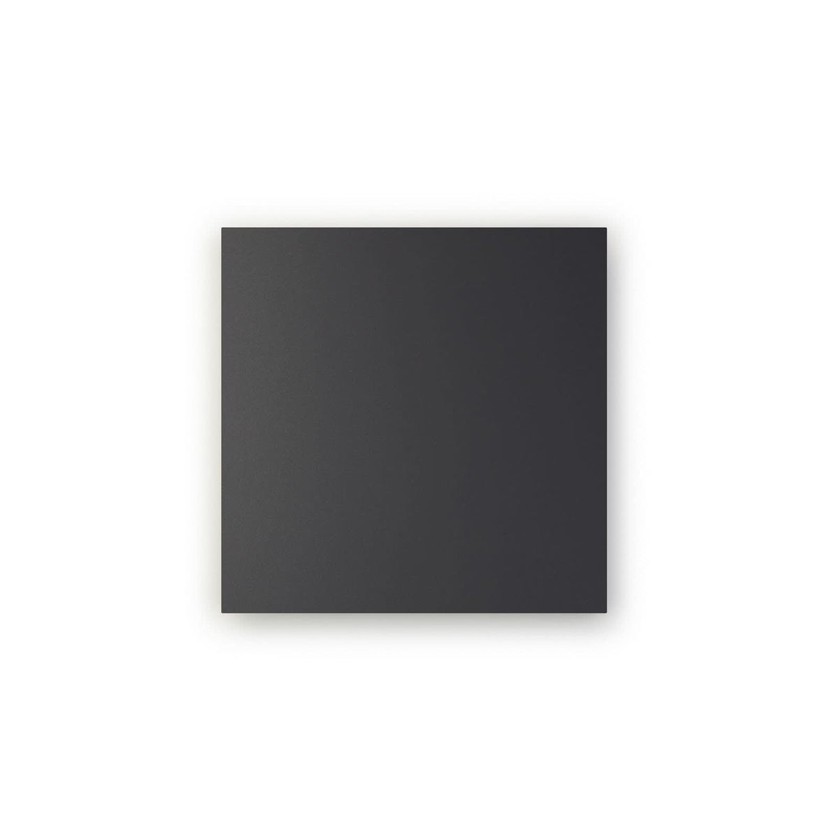 Applique murale LED Blade Q en aluminium, anthracite, hauteur 34 cm