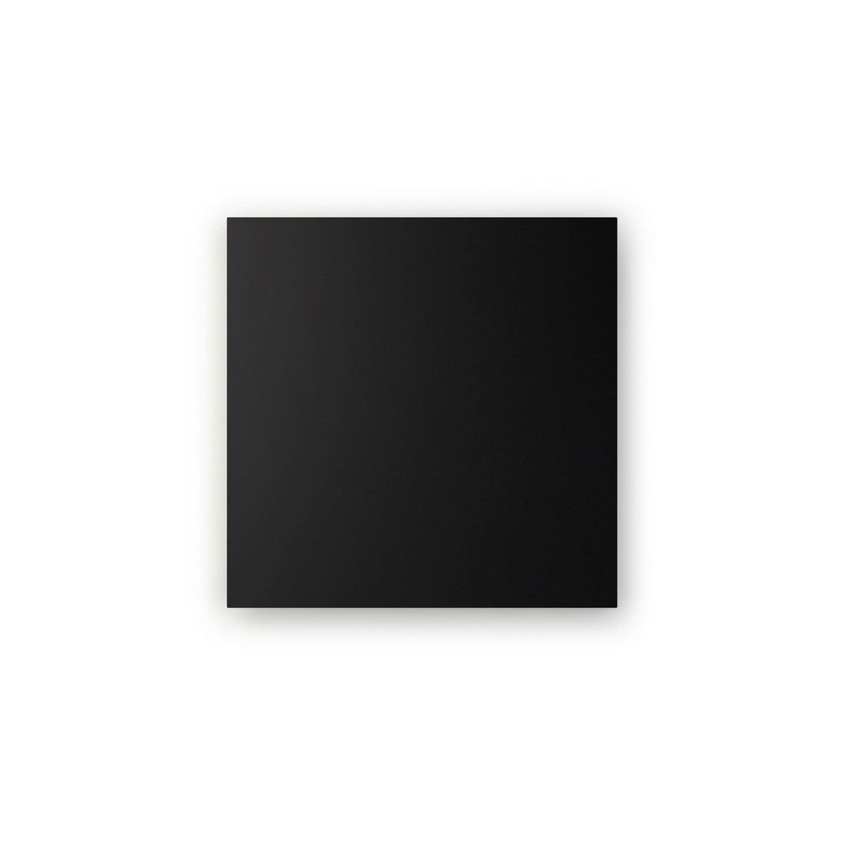 Applique murale LED Blade Q en aluminium, noir, hauteur 34 cm