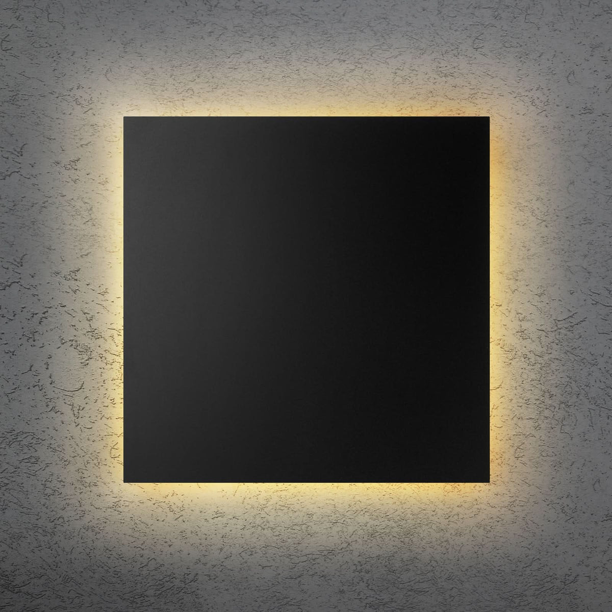 Applique murale LED Blade Q en aluminium, noir, hauteur 44 cm