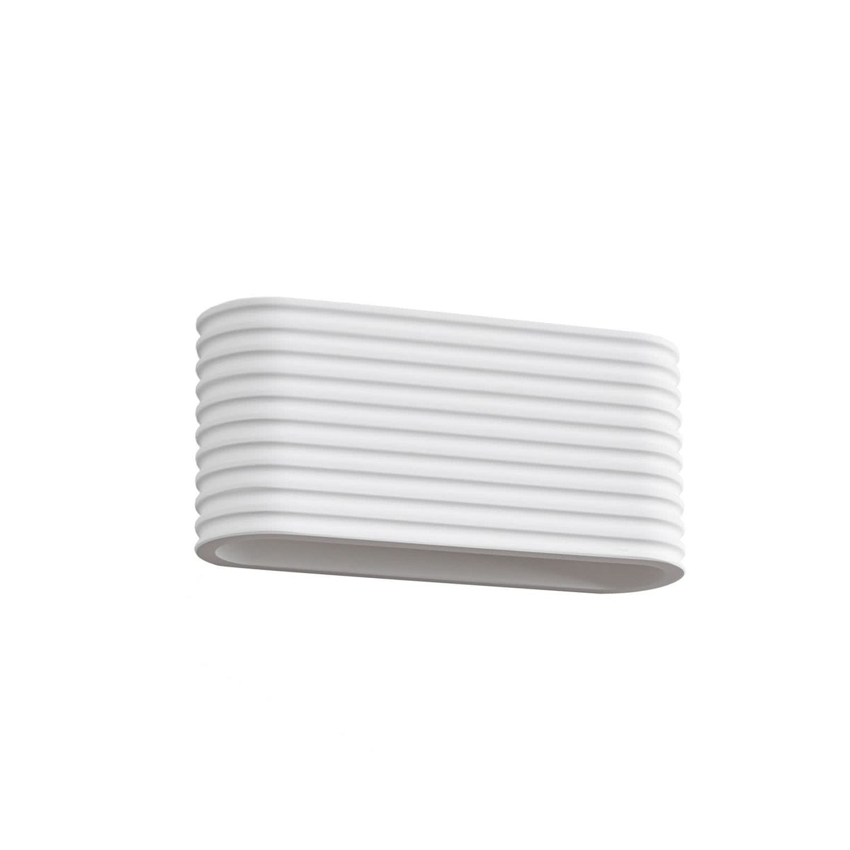 Applique murale Jurupa en plâtre, blanc, 2 lumières, hauteur 12 cm