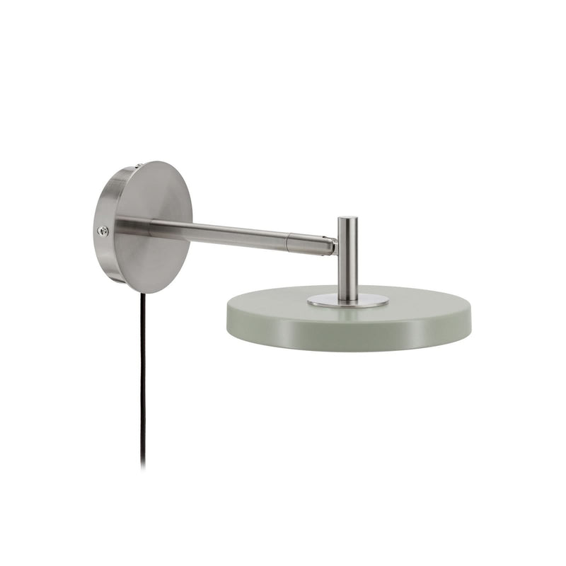 Applique murale LED Asteria Short en aluminium, vert, Ø 15 cm