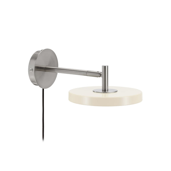 Applique murale LED Asteria Short en aluminium, blanc, Ø 15 cm