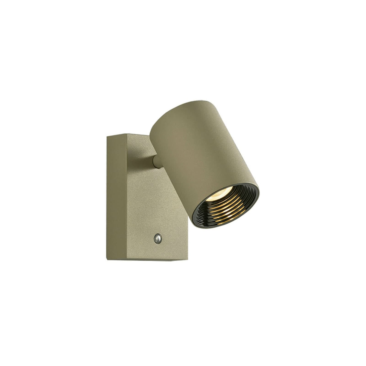 Applique murale LED Melina en aluminium, vert, 3000 K, 8 W