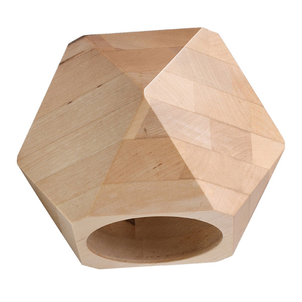 WOODY natural wood wall lamp