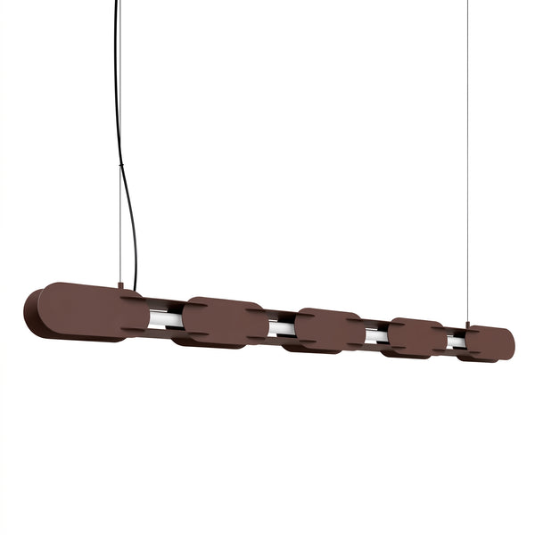 CHAIN 158 brown LED 4000K pendant light