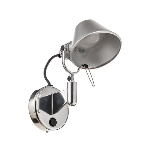 Applique murale LED Tolomeo Micro Faretto en aluminium, hauteur 20 cm, 2700 K, 7 W