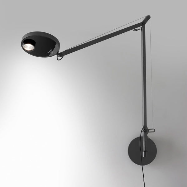 Applique murale LED Demetra Professional en aluminium, anthracite, hauteur 63,7 cm, 3000 K, 9,4 W, modèle 2