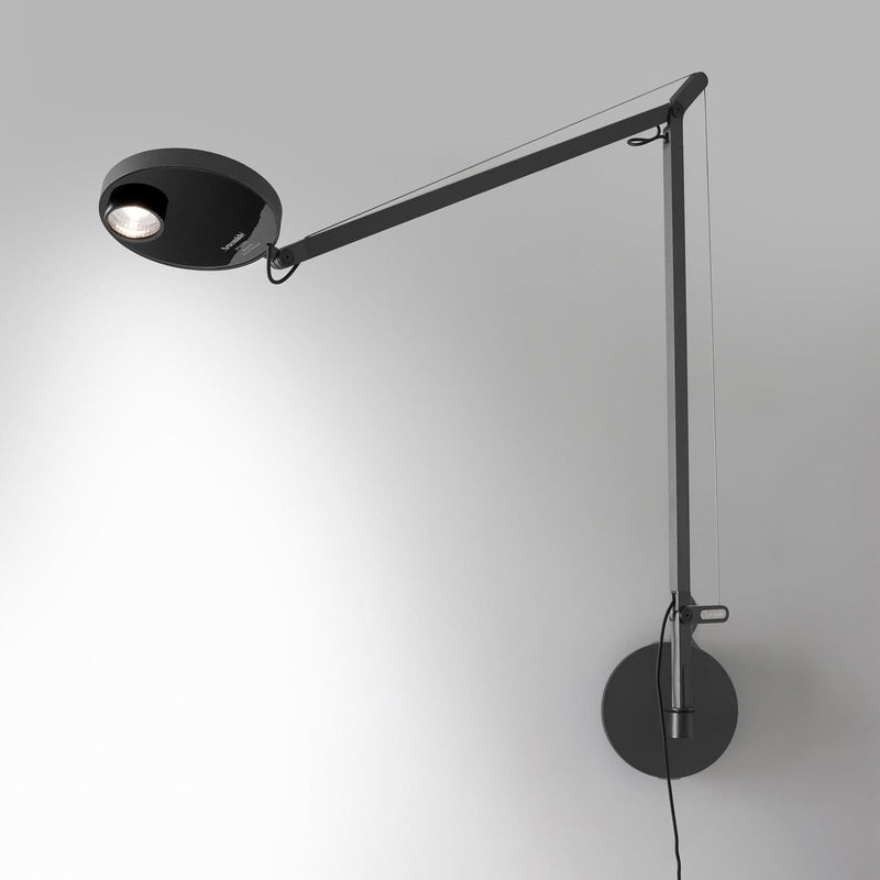 Applique murale LED Demetra Professional en aluminium, anthracite, hauteur 63,7 cm, 3000 K, 9,4 W, modèle 2