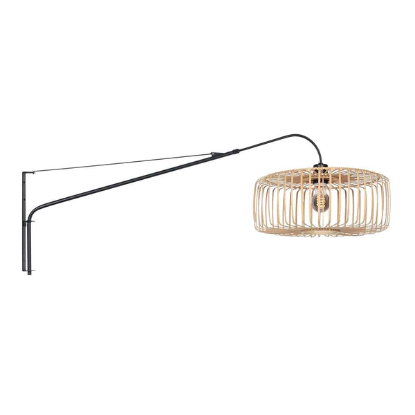 Breeza-Beache black wall lamp