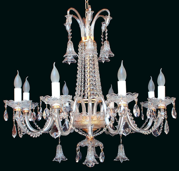 EL744802 cut crystal chandelier